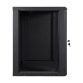Комутаційна шафа Trinix TRX-15U 600x600x770 Black для організації мережевих рішень, розбірна, з замком, IP20, максимальне навантаження 55 кг, комплект у 1 коробці Комутаційна шафа Trinix TRX-15U 600x600x770 Black для організації мережевих рішень, розбірна, з замком, IP20, максимальне навантаження 55 кг, комплект у 1 коробці