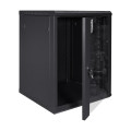 Комутаційна шафа Trinix TRX-15U 600x600x770 Black для організації мережевих рішень, розбірна, з замком, IP20, максимальне навантаження 55 кг, комплект у 1 коробці Комутаційна шафа Trinix TRX-15U 600x600x770 Black для організації мережевих рішень, розбірна, з замком, IP20, максимальне навантаження 55 кг, комплект у 1 коробці