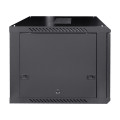 Комутаційна шафа NVC-9U/600x600x500 Black для організації мережевого обладнання з дверцятами із загартованого скла та максимальним навантаженням 100 кг Комутаційна шафа NVC-9U/600x600x500 Black для організації мережевого обладнання з дверцятами із загартованого скла та максимальним навантаженням 100 кг