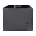 Комутаційна шафа NVC-9U/600x600x500 Black для організації мережевого обладнання з дверцятами із загартованого скла та максимальним навантаженням 100 кг