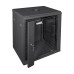 Комутаційна шафа Trinix TRX-12U/600x450x637 для організації мережевих з'єднань, чорна, розбірна, з максимальним навантаженням 55 кг, клас захисту IP20