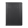 Комутаційна шафа Trinix TRX-12U/600x450x637 для організації мережевих з'єднань, чорна, розбірна, з максимальним навантаженням 55 кг, клас захисту IP20 Комутаційна шафа Trinix TRX-12U/600x450x637 для організації мережевих з'єднань, чорна, розбірна, з максимальним навантаженням 55 кг, клас захисту IP20