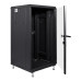 Коммутационный шкаф 22U Trinix TRX-600x600 для организации и защиты сетевого оборудования черный