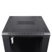 Коммутационный шкаф 22U Trinix TRX-600x600 для организации и защиты сетевого оборудования черный