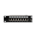 Патч-панель 24 порти NVC-PN-12/24 CAT5/CAT6 19" 1U екранована для мережевого підключення з RJ45 та заземлення Патч-панель 24 порти NVC-PN-12/24 CAT5/CAT6 19" 1U екранована для мережевого підключення з RJ45 та заземлення