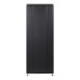 Комутаційна шафа 32U Trinix TRX-32U/600x600x1610 Black для монтажу обладнання з максимальним навантаженням 1000 кг, з замком та розбірною конструкцією