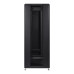 Комутаційна шафа 32U Trinix TRX-32U/600x600x1610 Black для монтажу обладнання з максимальним навантаженням 1000 кг, з замком та розбірною конструкцією