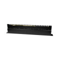 Патч-панель 24 порти NVC-PN-12/24 CAT5/CAT6 19" 1U екранована для мережевого підключення з RJ45 та заземлення Патч-панель 24 порти NVC-PN-12/24 CAT5/CAT6 19" 1U екранована для мережевого підключення з RJ45 та заземлення