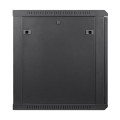 Комутаційна шафа для сервера Trinix TRX-12U/600x600x637 чорна з розбірною конструкцією та замком, максимальне навантаження 55 кг, клас захисту IP20 Комутаційна шафа для сервера Trinix TRX-12U/600x600x637 чорна з розбірною конструкцією та замком, максимальне навантаження 55 кг, клас захисту IP20