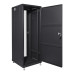 Комутаційна шафа 32U Trinix TRX-32U/600x600x1610 Black для монтажу обладнання з максимальним навантаженням 1000 кг, з замком та розбірною конструкцією