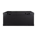 Комутаційна шафа 4U NVC-600x450 для організації мережевих кабелів із загартованими дверцями чорного кольору IP20 Комутаційна шафа 4U NVC-600x450 для організації мережевих кабелів із загартованими дверцями чорного кольору IP20