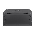 Комутаційна шафа Trinix TRX-4U/600x450x280 Black для монтажу мережевого обладнання з дверцятами та замком, статичне навантаження 55 кг, чорна, 4U, 11.8 кг Комутаційна шафа Trinix TRX-4U/600x450x280 Black для монтажу мережевого обладнання з дверцятами та замком, статичне навантаження 55 кг, чорна, 4U, 11.8 кг