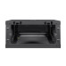 Комутаційна шафа Trinix TRX-4U/600x450x280 Black для монтажу мережевого обладнання з дверцятами та замком, статичне навантаження 55 кг, чорна, 4U, 11.8 кг