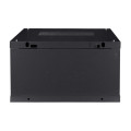 Комутаційна шафа NVC-6U/600x450x350 Black для організації кабельних мереж, з дверцятами із загартованого скла і захистом IP20 Комутаційна шафа NVC-6U/600x450x350 Black для організації кабельних мереж, з дверцятами із загартованого скла і захистом IP20