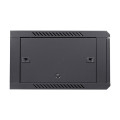 Комутаційна шафа 6U NVC-600x600, чорна для організації мережевих підключень та зберігання обладнання, з дверцятами із загартованого скла, навантаження до 100 кг Комутаційна шафа 6U NVC-600x600, чорна для організації мережевих підключень та зберігання обладнання, з дверцятами із загартованого скла, навантаження до 100 кг