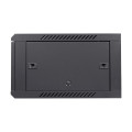 Комутаційна шафа 6U NVC-600x600, чорна для організації мережевих підключень та зберігання обладнання, з дверцятами із загартованого скла, навантаження до 100 кг Комутаційна шафа 6U NVC-600x600, чорна для організації мережевих підключень та зберігання обладнання, з дверцятами із загартованого скла, навантаження до 100 кг