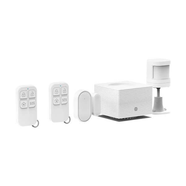 Комплект бездротової сигналізації з WiFi та GSM Trinix TRX-GSM-Kit для охоронної системи з можливістю підключення 100 датчиків та управління з мобільного застосунку Комплект бездротової сигналізації з WiFi та GSM Trinix TRX-GSM-Kit для охоронної системи з можливістю підключення 100 датчиків та управління з мобільного застосунку