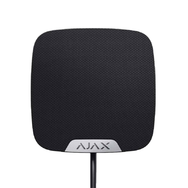 Дротова сирена для приміщень AJAX HomeSiren Fibra (black) Дротова сирена для приміщень AJAX HomeSiren Fibra (black)