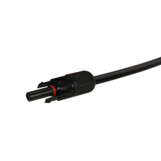 Кабель для сонячних електростанцій H1Z2Z2-K 1*4 30 м чорний для фотоелектричних систем з мідною лудженою жилою та зносостійкою оболонкою