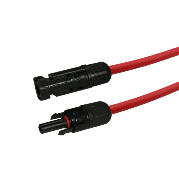 Кабель для сонячних електростанцій H1Z2Z2-K 1*4 30 м червоний (мама/тато) Кабель для сонячних електростанцій H1Z2Z2-K 1*4 30 м червоний (мама/тато)