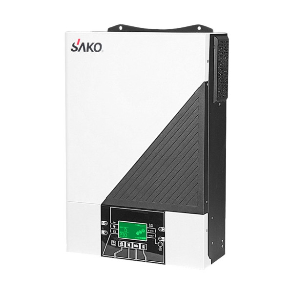Автономний інвертор 6.2kW для сонячних панелей Sako SUNON IV 6.2KW/48V +120A MPPT для забезпечення безперервного живлення Off grid Автономний інвертор 6.2kW для сонячних панелей Sako SUNON IV 6.2KW/48V +120A MPPT для забезпечення безперервного живлення Off grid