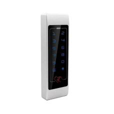 Контролер доступу GV-CEM-011 Outdoor (Silver) для управління електрозамком з рахунком карт EM-Marine, накладний монтаж, підсвічування клавіатури