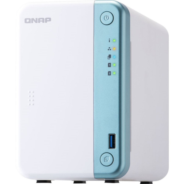 Система зберігання даних QNAP TS-251D-4G з 2 відсіками для дисків, 4GB RAM, настільне виконання Система зберігання даних QNAP TS-251D-4G з 2 відсіками для дисків, 4GB RAM, настільне виконання