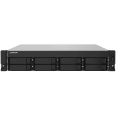 Система зберігання даних QNAP TS-832PXU-RP-4G з 8 відсіками для дисків, 4GB RAM, стійкове виконання 2U