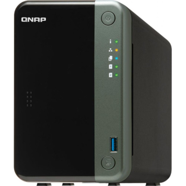 Система зберігання даних QNAP TS-253D-4G з 2 відсіками для дисків, 4GB RAM, настільне виконання Система зберігання даних QNAP TS-253D-4G з 2 відсіками для дисків, 4GB RAM, настільне виконання