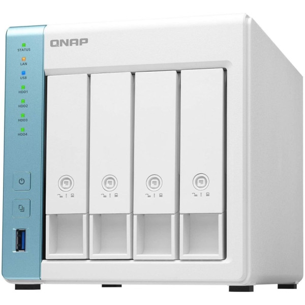 Система зберігання даних QNAP TS-431P3-4G з 4 відсіками для дисків, 4GB RAM, настільне виконання Система зберігання даних QNAP TS-431P3-4G з 4 відсіками для дисків, 4GB RAM, настільне виконання