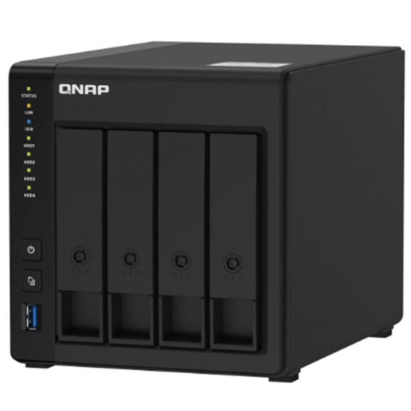 Система зберігання даних QNAP TS-451D2-2G з 4 відсіками для дисків, 2GB RAM, настільне виконання Система зберігання даних QNAP TS-451D2-2G з 4 відсіками для дисків, 2GB RAM, настільне виконання