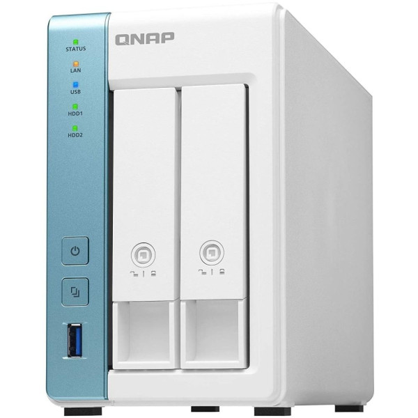 Система зберігання даних QNAP TS-231P3-4G з 2 відсіками для дисків, 4GB RAM, настільне виконання Система зберігання даних QNAP TS-231P3-4G з 2 відсіками для дисків, 4GB RAM, настільне виконання