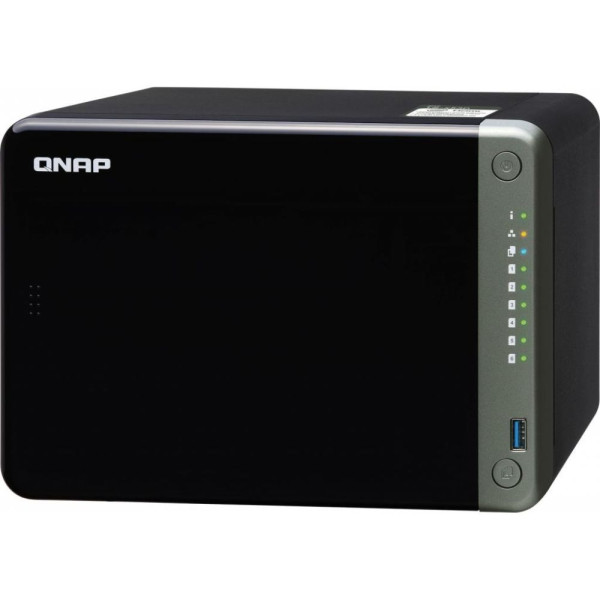 Система зберігання даних QNAP TS-653D-8G з 6 відсіками для дисків, 8GB RAM, настільне виконання Система зберігання даних QNAP TS-653D-8G з 6 відсіками для дисків, 8GB RAM, настільне виконання