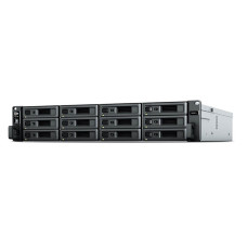 Система зберігання даних SYNOLOGY RS2421+ з 12 відсіками для дисків, 4GB RAM, стійкове виконання 2U