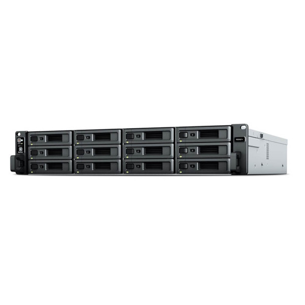 Система зберігання даних SYNOLOGY RS2421+ з 12 відсіками для дисків, 4GB RAM, стійкове виконання 2U