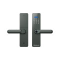 Розумний біометричний замок SEVEN LOCK SL-7740BF grey для контролю доступу з Bluetooth та різними способами відкриття (врізна частина 5050)