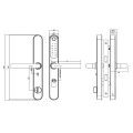Розумний біометричний замок SEVEN LOCK SL-7761BF silver з Bluetooth для вхідних та міжкімнатних дверей без врізної частини з функціями контролю доступу Розумний біометричний замок SEVEN LOCK SL-7761BF silver з Bluetooth для вхідних та міжкімнатних дверей без врізної частини з функціями контролю доступу