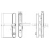 Розумний біометричний замок SEVEN LOCK SL-7761BF silver з Bluetooth для вхідних та міжкімнатних дверей без врізної частини з функціями контролю доступу