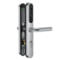 Розумний біометричний замок SEVEN LOCK SL-7761BF silver з Bluetooth для вхідних та міжкімнатних дверей без врізної частини з функціями контролю доступу Розумний біометричний замок SEVEN LOCK SL-7761BF silver з Bluetooth для вхідних та міжкімнатних дверей без врізної частини з функціями контролю доступу