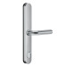 Розумний біометричний замок SEVEN LOCK SL-7761BF silver з Bluetooth для вхідних та міжкімнатних дверей без врізної частини з функціями контролю доступу