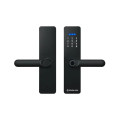 Розумний дверний біометричний замок SEVEN LOCK SL-7740BF black для міжкімнатних дерев'яних та металопластикових дверей з Bluetooth та різними способами відкриття