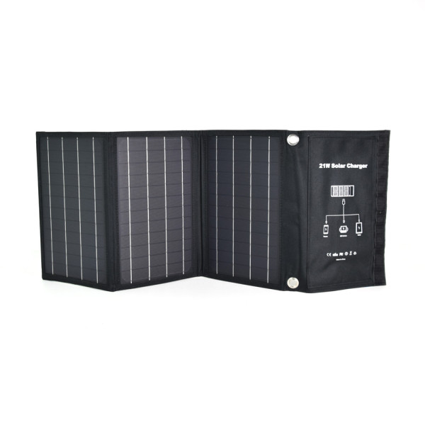 Портативна сонячна панель New Energy Technology 21W Solar Charger Портативна сонячна панель New Energy Technology 21W Solar Charger