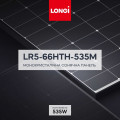 Сонячна панель монокристалічна LR5-66HTH-535M 535W для енергозабезпечення приватних будинків і комерційних об'єктів Сонячна панель монокристалічна LR5-66HTH-535M 535W для енергозабезпечення приватних будинків і комерційних об'єктів