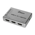 Комутатор HDMI 5x1 4K@30Hz Dtech DT-7021 для підключення мультимедійних пристроїв з підтримкою DTS и Dolby Комутатор HDMI 5x1 4K@30Hz Dtech DT-7021 для підключення мультимедійних пристроїв з підтримкою DTS и Dolby
