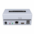 Подовжувач 4K HDMI і USB 2.0 KVM 100m для роботи з комп'ютерами та медіапристроями, модель DT-7051, з підтримкою UTP-кабелів Cat5/Cat6 Подовжувач 4K HDMI і USB 2.0 KVM 100m для роботи з комп'ютерами та медіапристроями, модель DT-7051, з підтримкою UTP-кабелів Cat5/Cat6