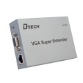 Подовжувач відеосигналу VGA 100m Dtech DT-7020 для передачі сигналу 1080p/60Hz через виту пару CAT5e/CAT6 зі світлодіодною індикацією Подовжувач відеосигналу VGA 100m Dtech DT-7020 для передачі сигналу 1080p/60Hz через виту пару CAT5e/CAT6 зі світлодіодною індикацією