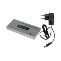 Розгалужувач відеосигналу 4K HDMI 1x4 Dtech DT-7144A(MS) для домашнього кінотеатру з підтримкою 3D та аудіоформатів Dolby-trueHD і DTS-HD Розгалужувач відеосигналу 4K HDMI 1x4 Dtech DT-7144A(MS) для домашнього кінотеатру з підтримкою 3D та аудіоформатів Dolby-trueHD і DTS-HD