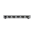 Розгалужувач відеосигналу 4K HDMI 1x4 Dtech DT-7144A(MS) для домашнього кінотеатру з підтримкою 3D та аудіоформатів Dolby-trueHD і DTS-HD Розгалужувач відеосигналу 4K HDMI 1x4 Dtech DT-7144A(MS) для домашнього кінотеатру з підтримкою 3D та аудіоформатів Dolby-trueHD і DTS-HD