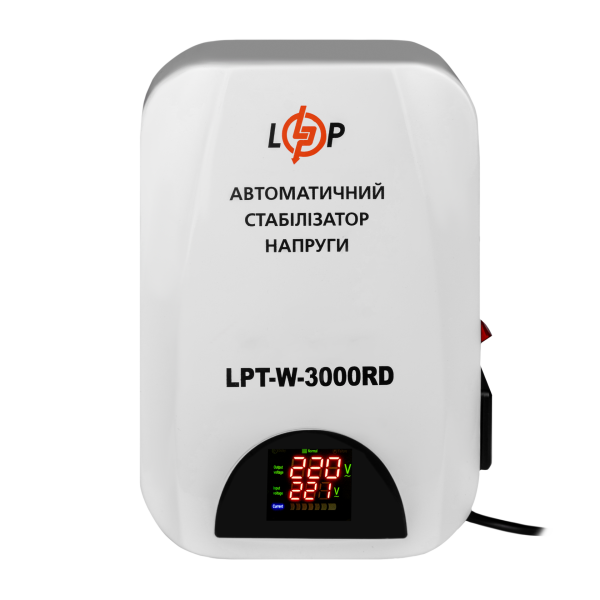 Стабілізатор напруги LPT-W-3000RD (2100Вт) Стабілізатор напруги LPT-W-3000RD (2100Вт)