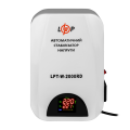 Релейний стабілізатор напруги LPT-W-2000RD (1400Вт) для домашньої та офісної техніки з LCD індикацією та металевим корпусом Релейний стабілізатор напруги LPT-W-2000RD (1400Вт) для домашньої та офісної техніки з LCD індикацією та металевим корпусом